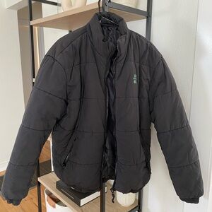 Men's Black Puffer Jacket